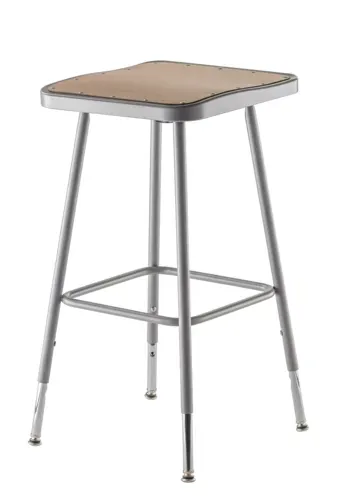 National Public Seating National Public Seating 6324H NPS® 25"-33" Height Adjustable Heavy Duty Steel