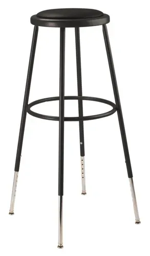National Public Seating National Public Seating 6430H-10 NPS® Heavy Duty Steel Stool
