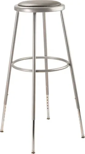 National Public Seating National Public Seating 6430H NPS® Heavy Duty Steel Stool