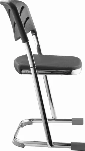 National Public Seating National Public Seating 6618B NPS® Elephant Z-Stool with Backrest
