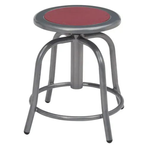 National Public Seating National Public Seating 6818-02 NPS® 18”-25” Height Adjustable Designer Stool