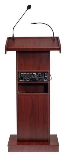 National Public Seating National Public Seating 800X-MY Oklahoma Sound® Orator Lectern