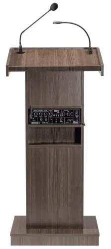 National Public Seating National Public Seating 800X-RW Oklahoma Sound® Orator Lectern