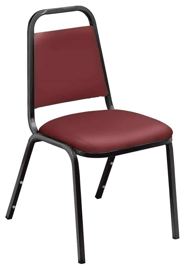 National Public Seating 9108-B 9100 Series Standard Vinyl Upholstered Padded Stack Chair National Public Seating 9108-B 9100 Series Standard Vinyl Upholstered Padded Stack Chair