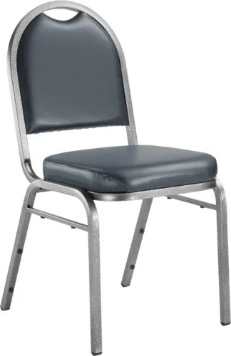 National Public Seating National Public Seating 9204-SV NPS® 9200 Series Premium Stack Chair