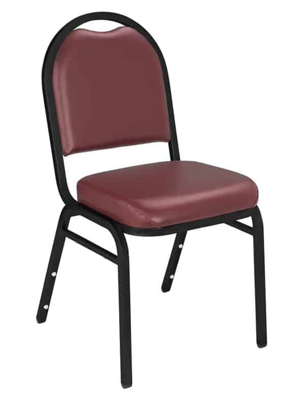 National Public Seating 9208-BT 9200 Series Dome Vinyl Upholstered Padded Stack Chair National Public Seating 9208-BT 9200 Series Dome Vinyl Upholstered Padded Stack Chair
