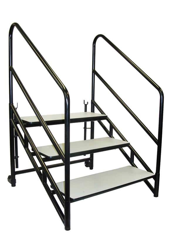 National Public Seating STP32 Steps for 32"H Stages Accessories - Three 8"H step unit National Public Seating STP32 Steps for 32"H Stages Accessories - Three 8"H step unit