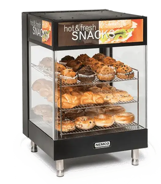 Nemco Food Equipment 6425 Heated Snack Merchandiser