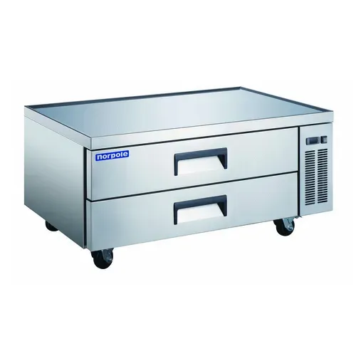 Norpole Norpole
NPCB-60

600"
 Drawer
Refrigerated Chef Base
with Top
-