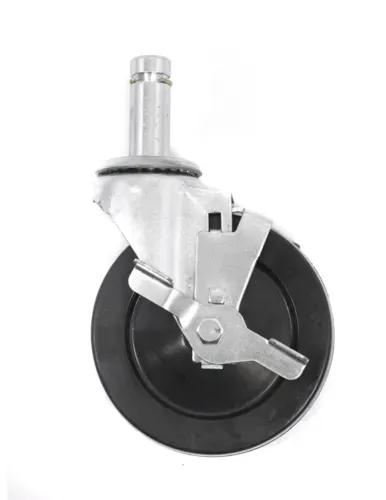 Olympic J5B Stem/Swivel-Brake Caster