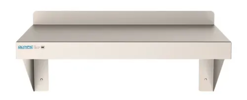 Olympic JWS1524SS Fabricated Wall Shelf  24"W x 15"D