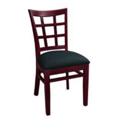 Original Wood Seating W25 BLK Side Chair