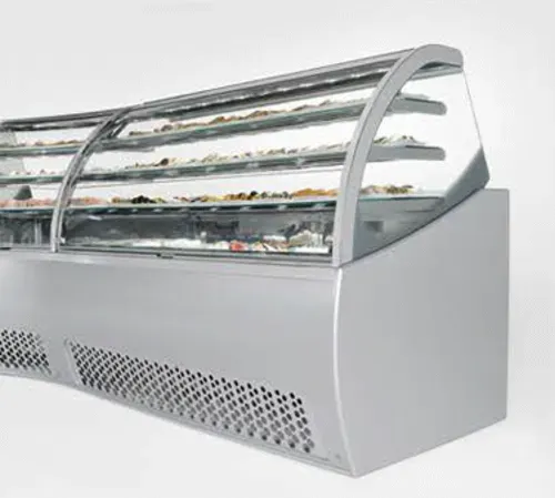 Oscartek Oscartek CORA CA30 Cora 2 Curved Chocolate Showcase/Display