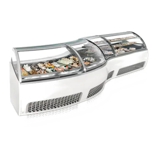 Oscartek Oscartek CORA GC30 Cora 2 Curved Gelato/Ice Cream Showcase/Display