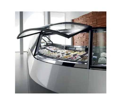 Oscartek Oscartek METRO 2 CA45 Metro 2 Chocolate Curved Showcase/Display