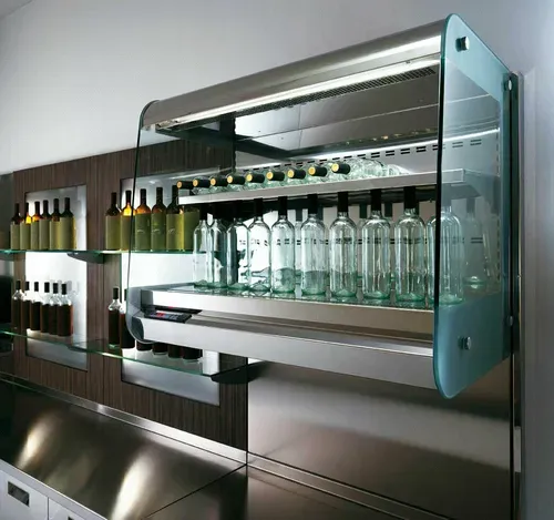 Oscartek Oscartek REFRIGERATED OPEN WALL DISPLAY ROW1000 39.37'' Air Curtain Open Display Merchandiser with