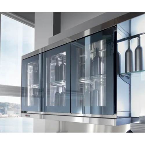 Oscartek Oscartek VRW1000B Refrigerated Wall Shelving Display
