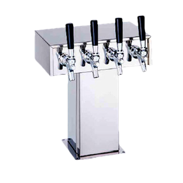 Perlick Corporation Corporation 4006-2B Tee Draft Beer Tower Perlick Corporation Corporation 4006-2B Tee Draft Beer Tower