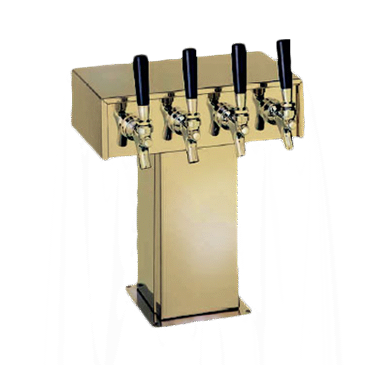 Perlick Corporation Corporation 4006-3BTF2 Tee Draft Beer Tower Perlick Corporation Corporation 4006-3BTF2 Tee Draft Beer Tower