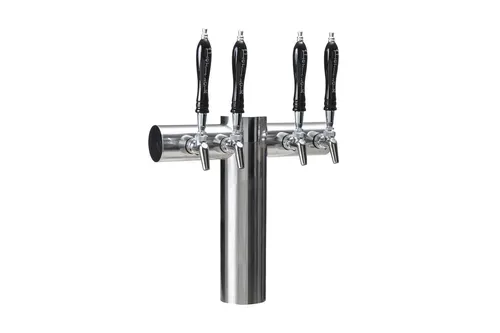 Perlick 4073-12PO-SS Avenue T-Pipe Draft Beer Tower countertop