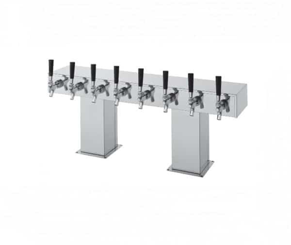 Perlick Corporation Corporation 4006-9BTF4 Bridge Tee Draft Beer Tower Perlick Corporation Corporation 4006-9BTF4 Bridge Tee Draft Beer Tower