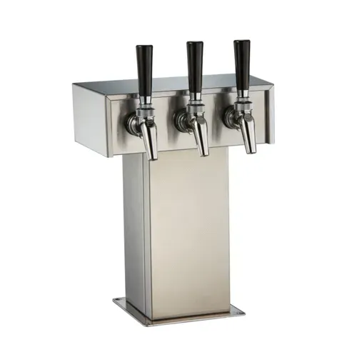 Perlick Corporation 69526W-3TT-R Tee Tower Style Wine Dispensing Kit - (3) Faucets