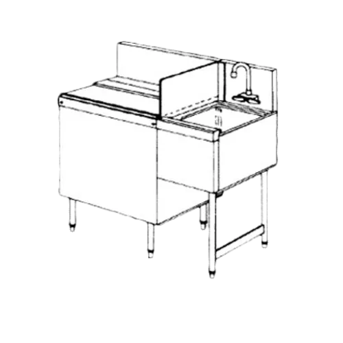 Perlick Corporation 7054L End Splash