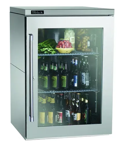 Perlick Perlick Corporation BBR24 Silver 1 Solid Door Refrigerated Back Bar Storage Cabinet