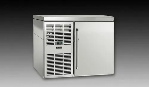 Perlick Perlick Corporation BBSLP36 Silver 1 Solid Door Refrigerated Back Bar Storage Cabinet, 120 Volts