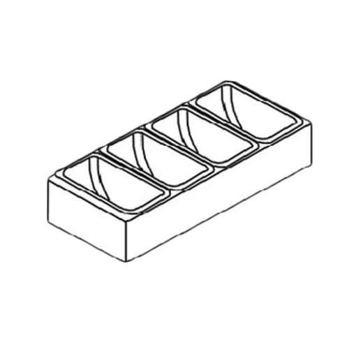 Perlick Corporation CC4 Condiment Tray