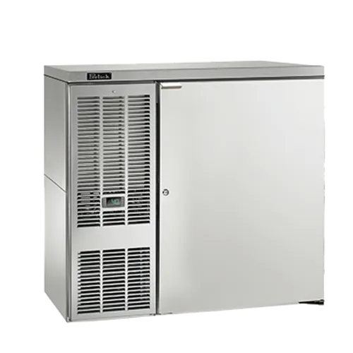 Perlick Perlick Corporation DDS36 1 Tap 1/2 Barrel Draft Beer Cooler - Stainless Steel, 2 Kegs Capacity, 120 Volts