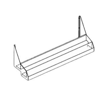 Perlick Corporation Corporation SR-D24AR Speed Rail Perlick Corporation Corporation SR-D24AR Speed Rail