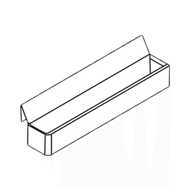 Perlick Corporation Corporation SR-H18A Hang-on Speed Rail Perlick Corporation Corporation SR-H18A Hang-on Speed Rail