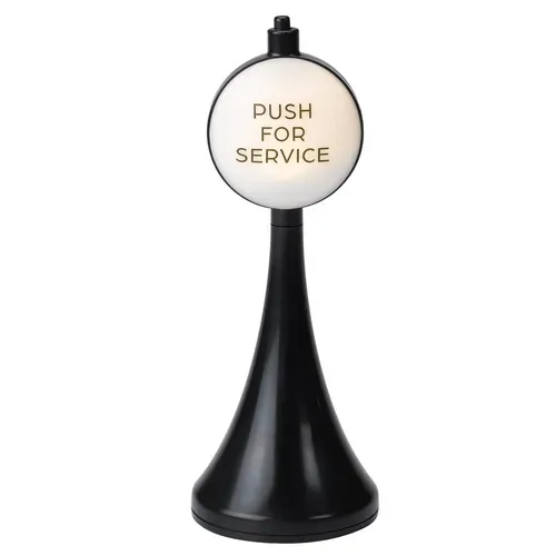 Service Ideas PFSBLK Push for Service Light