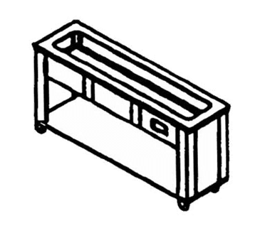 Piper Products/Servolift Eastern 3-CISL Elite 500 Slimline Cold Food Unit Piper Products/Servolift Eastern 3-CISL Elite 500 Slimline Cold Food Unit