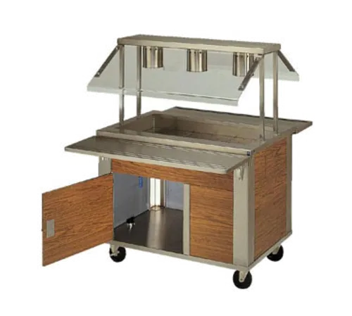 Piper Products 5-CM Elite 500 (5) 12" x 20" Pan Enclosed Base Cold Food Serving Counter