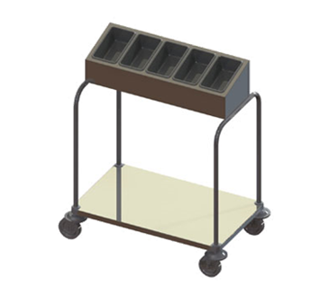 Piper Products/Servolift Eastern 715-1-A15 Tray & Silver Cart Piper Products/Servolift Eastern 715-1-A15 Tray & Silver Cart