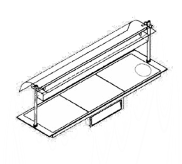 Piper Products/Servolift Eastern D36050-HS Berkeley Hotplate with Hot Spot Piper Products/Servolift Eastern D36050-HS Berkeley Hotplate with Hot Spot