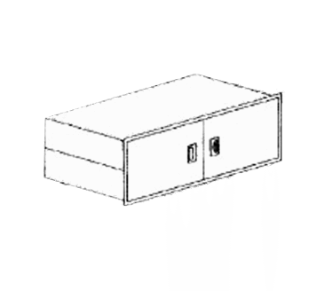 Piper Products/Servolift Eastern RHD-74 Hinged Doors for Understorage Piper Products/Servolift Eastern RHD-74 Hinged Doors for Understorage
