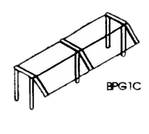 Piper Products/Servolift Eastern BPG1C-60 Classic Single-Sided Protector Guard (Buffet Style) for Elite System