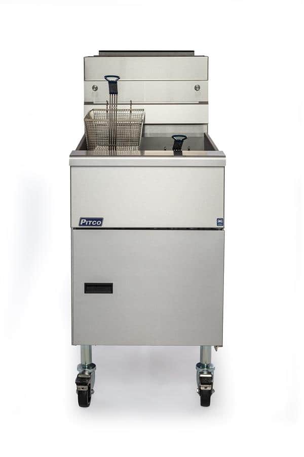 Pitco SG18S Solstice Series 7090 lb. Gas Floor Model Full Pot Fryer