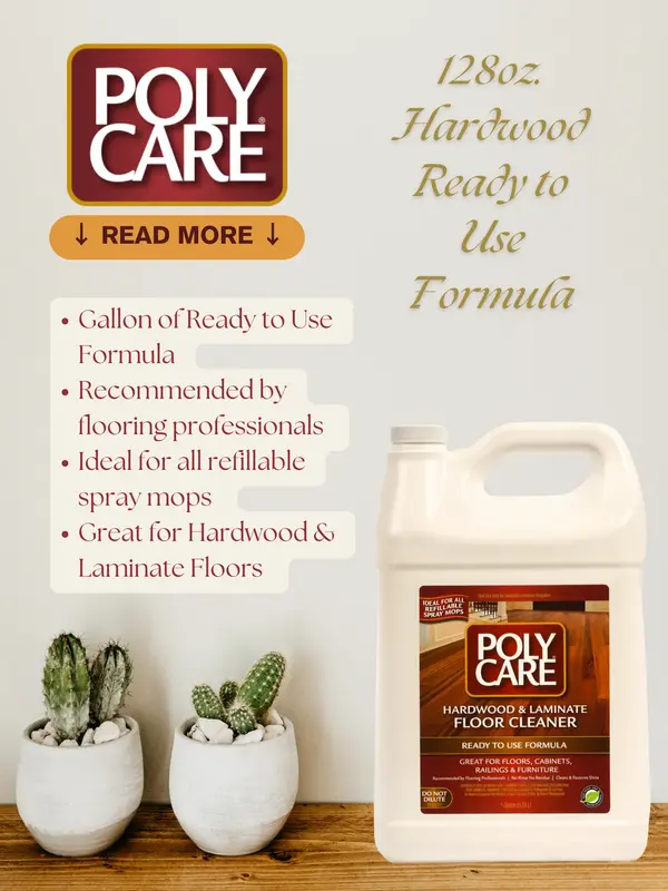 Polycare PolyCare Hardwood Floor Cleaner Refill - 128 fl oz