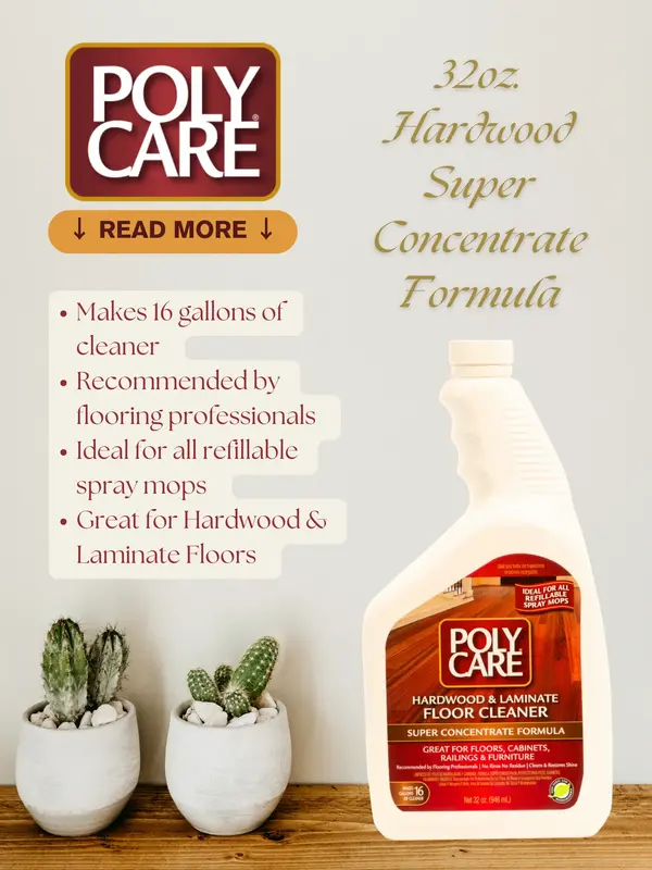 Polycare PolyCare Hardwood Floor Super Concentrate Cleaner - 32 Fl Oz 