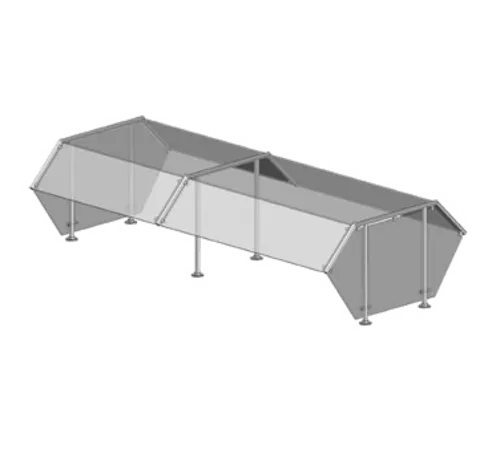 PMG TMIR 1Guard™ Fixed Self-Service Sneeze Guard