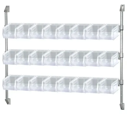 Quantum Food Service CAN-34-48BH-230CL Cantilever Bin Holder Post Wall Mount