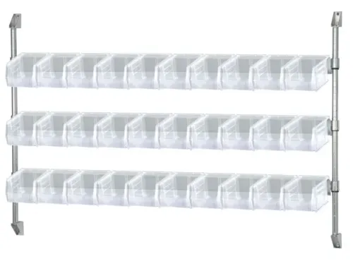Quantum Food Service CAN-34-60BH-230CL Cantilever Bin Holder Post Wall Mount