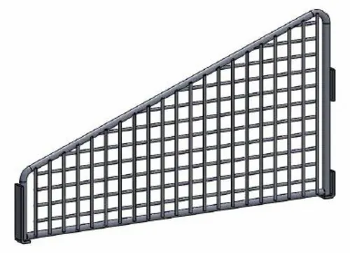 Quantum Food Service 1006DHB Shelf Divider