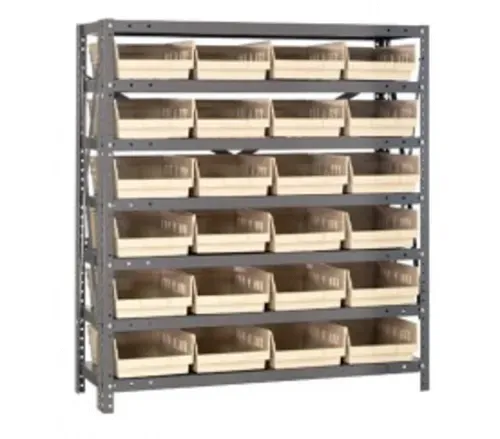 Quantum Food Service 1839-108 Shelving Unit, Solid Flat