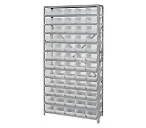 Quantum Food Service 1875-104CL Shelving Unit, Solid Flat