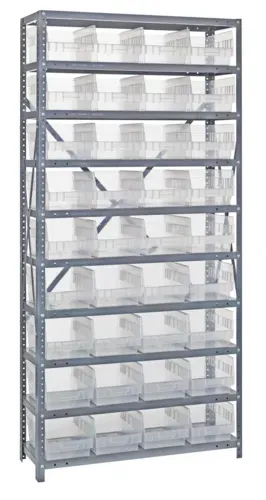 Quantum Food Service 1875-208CL Shelving Unit, Solid Flat